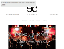Tablet Screenshot of ecstageart.com